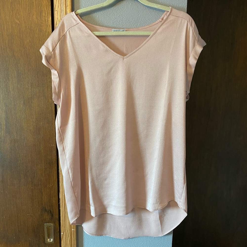 Blush Pink Eden Ruth top